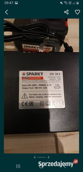 Wkretarka Zakretarka Sparky