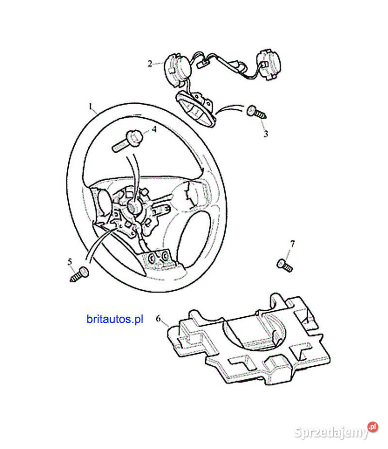 ROVER 75 MGZT MULTIFUNKCJA PRZEŁĄCZNIKI osobowe Poznań