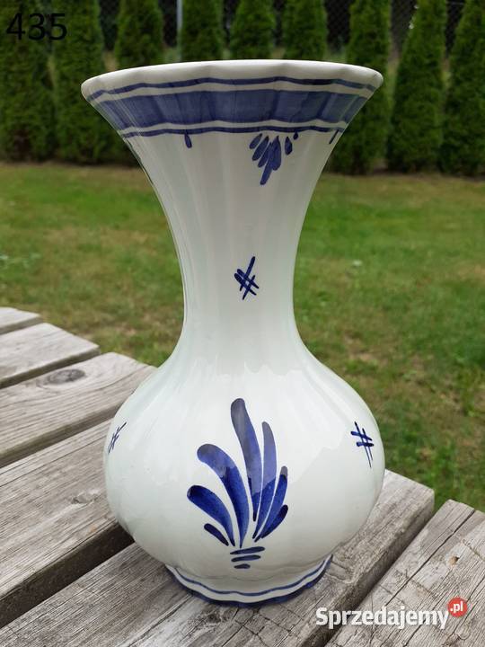 Wazon ceramiczny sygnowany Amfora DELFT 435 zachodniopomorskie Gawroniec sprzedam