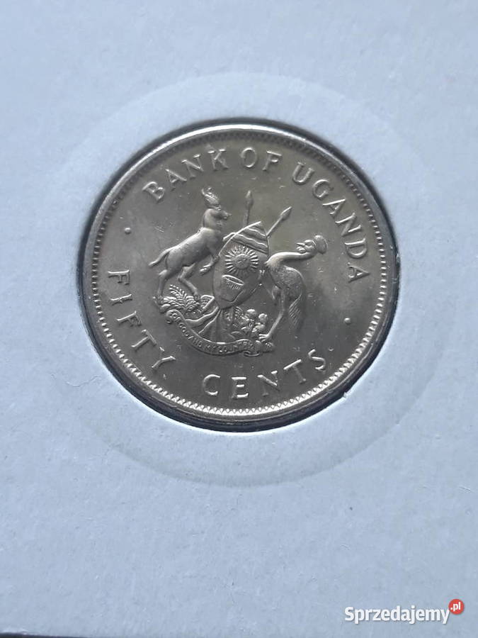50 Centów Uganda 1976 r Konin