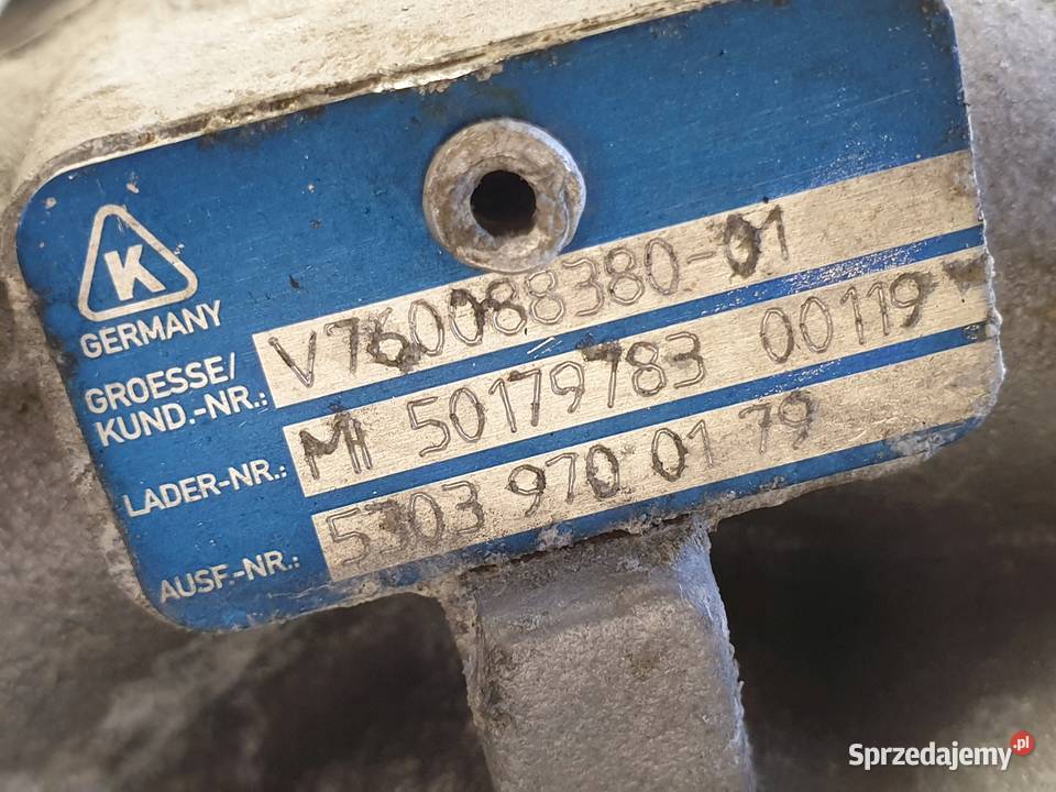 TURBOSPRĘŻARKA Citroen DS3 16 THP V760088380 Chełm