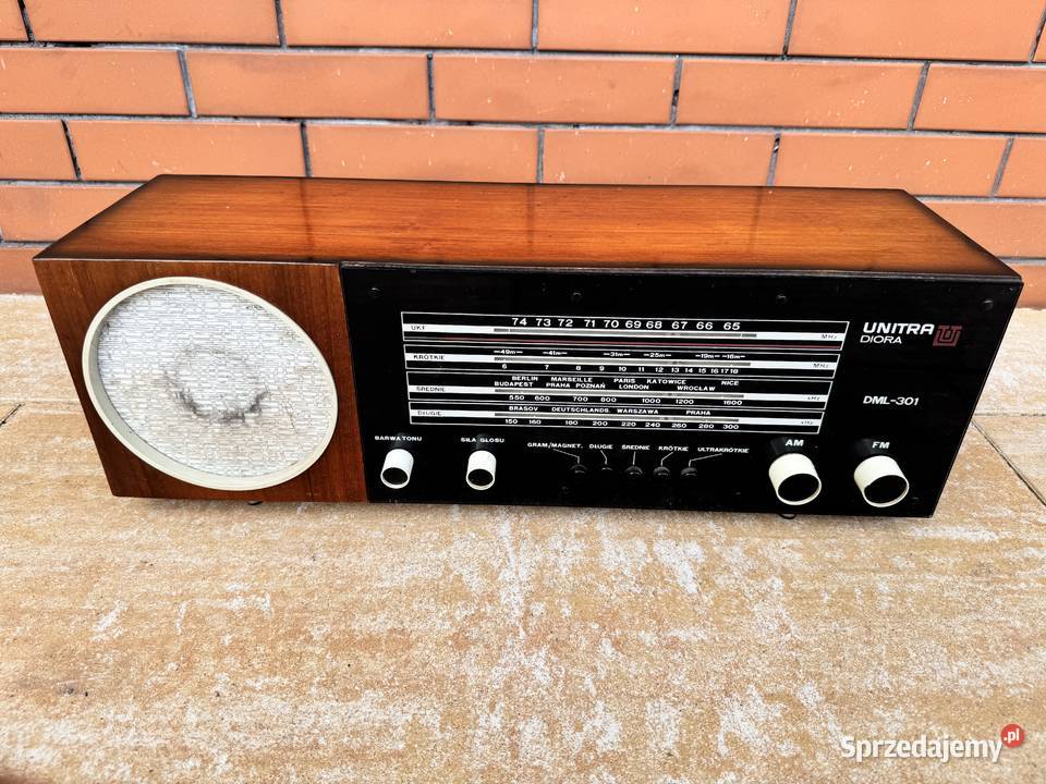 Radio DIORA UNITRA stare zabytkowe kultowe super Elektronika mazowieckie Garwolin