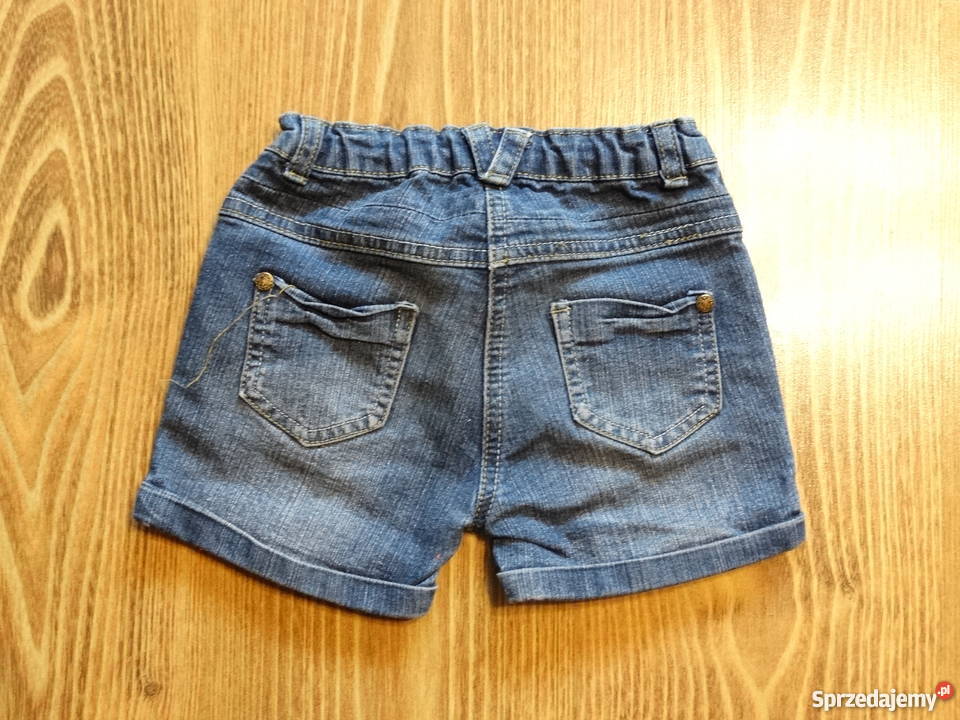 Krótkie spodenki jeansowe 34l dziewczynka dolnośląskie Legnica