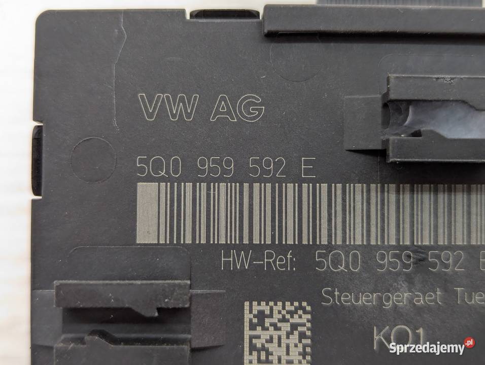 MODUŁ DRZWI VW PSSAT B8 5Q0959592E Białystok sprzedam