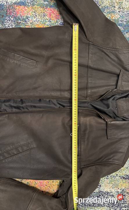 Kurtka skórzana męska xl Suchy Las gruba skóra Skóra naturalna  Kalisz