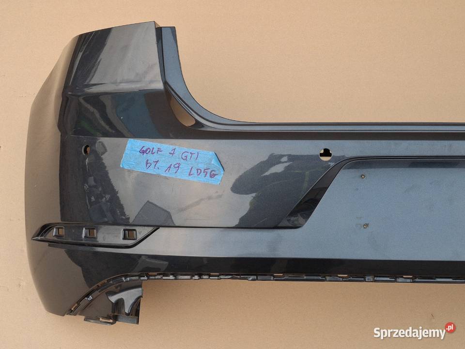 VW GOLF VII LIFT GTI GTD ZDERZAK TYŁ TYLNY PDC Bieleń