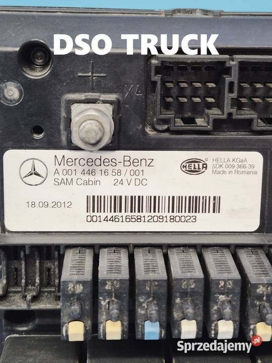 A0014461658 MERCEDES MP4 Skrzynka Tablica Modul Zawichost