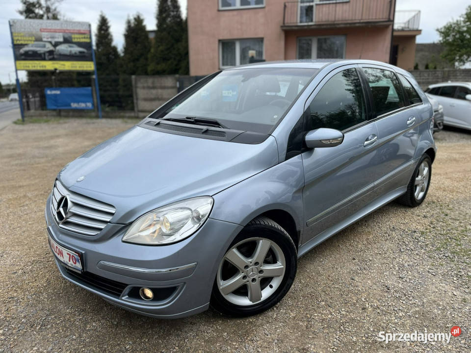 Mercedes B 170 17 Klima ALu El szyby Ks Serw Bez komputer pokładowy śląskie sprzedam