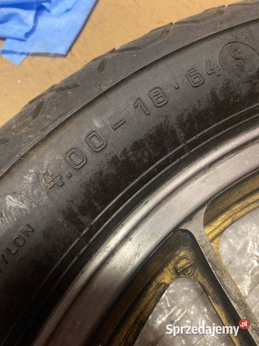 Suzuki GSX 400 tylne koło felga opona ośka C378 Poznań sprzedam