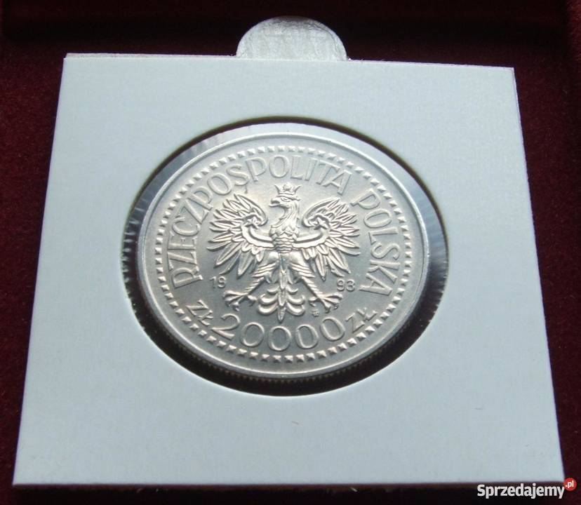MONETA 20000 KRÓL KAZIMIERZ JAGIELLOŃCZYK 1993 Katowice sprzedam