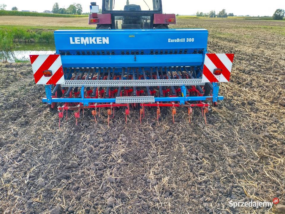 Siewnik LEMKEN EuroDrill 300 TALERZOWY KOMPUTER Lemken Wola Bachorna sprzedam
