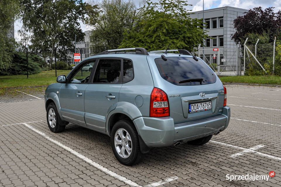Hyundai Tucson 2009 r Lift 4x4 Bezwypadkowy benzyna+CNG