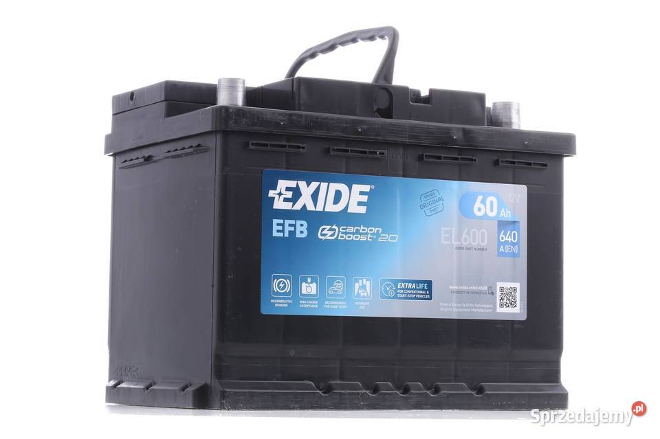 Akumulator Exide Start Stop EFB 60Ah 640A Warszawa