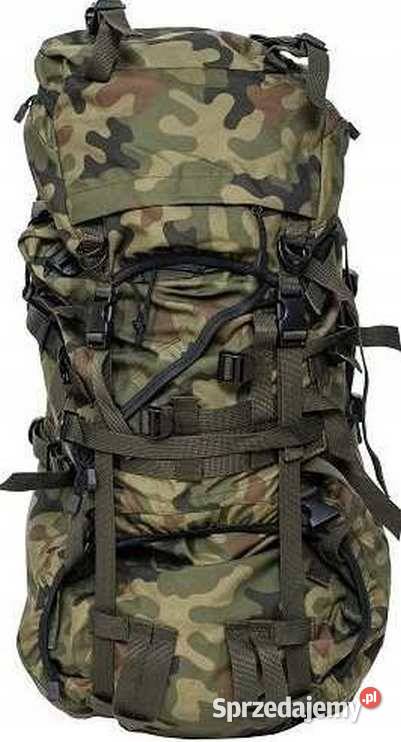 Oryginalny Duży PLECAK żołnierski Zasobnik Torby, plecaki i walizki Kraków