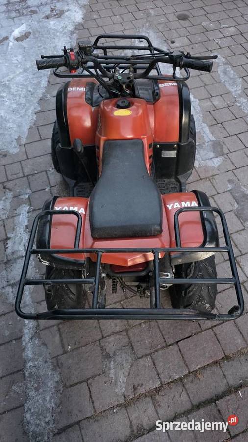 Quad 125 pługu 1 plus wsteczny bombardier atv Mielec