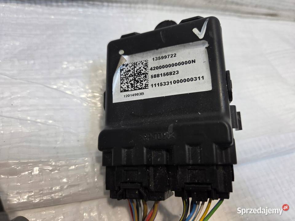 OPEL ASTRA K V Moduł fotela 13599722 WIĄZKA