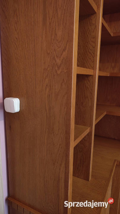 Mebel dębowy biblioteczka plus komoda Dąbrowa Górnicza