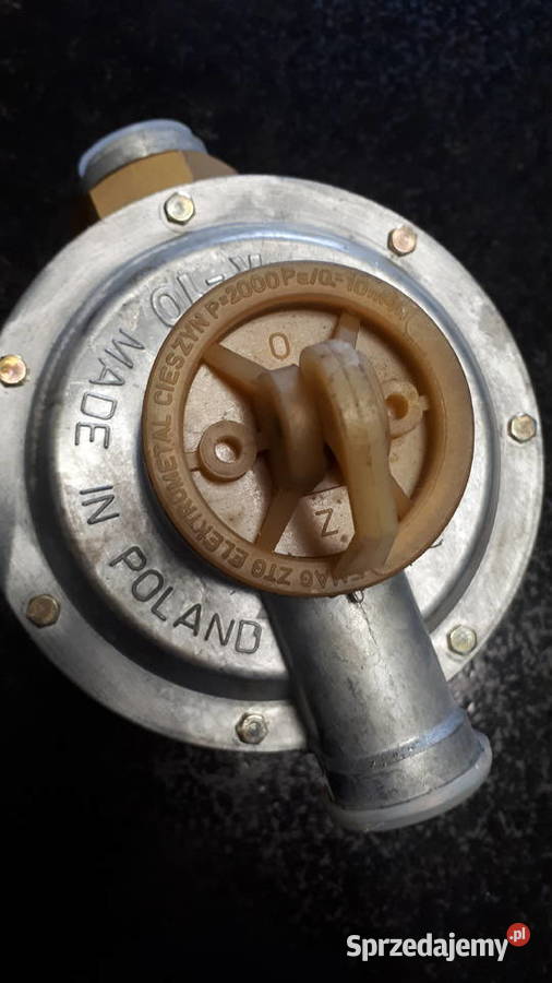 Nowy zawór reduktor do gazu ziemnego R10