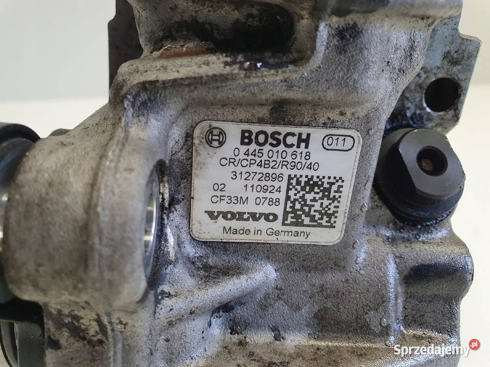 Volvo S60 II V60 20 D D3 POMPA WTRYSKOWA paliwa osobowe lubelskie Rudka