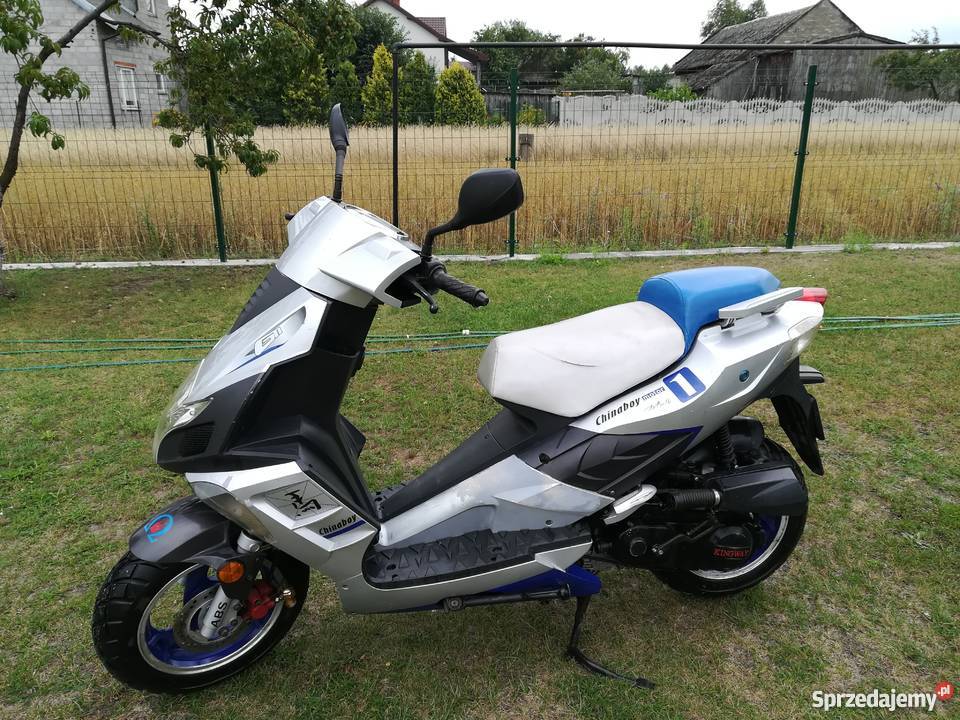 skuter Kingway Chinaboy 50 4tdodatki skuter Krzętów sprzedam