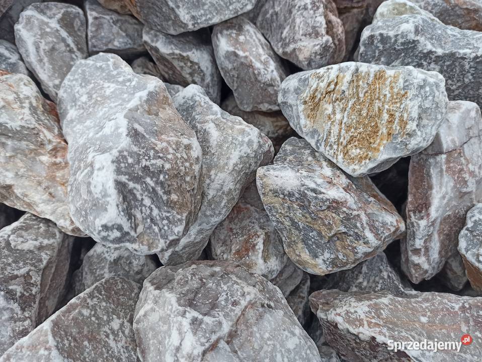 Grys Różowy 816 mm kamień naturalny do ogrodu