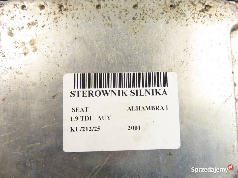 STEROWNIK SEAT ALHAMBRA I 19 TDI PD 115 AUY