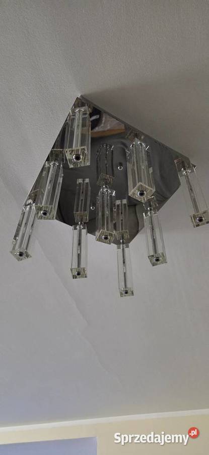 Lampa plafon kryształy Szczytniki