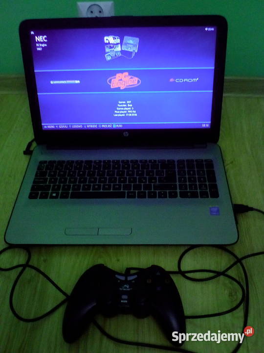 Arcade Retro Konsola Laptop 15 z ok10 Elektronika Łomża