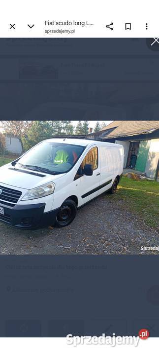 Fiat Scudo long podkarpackie Lubaczów sprzedam