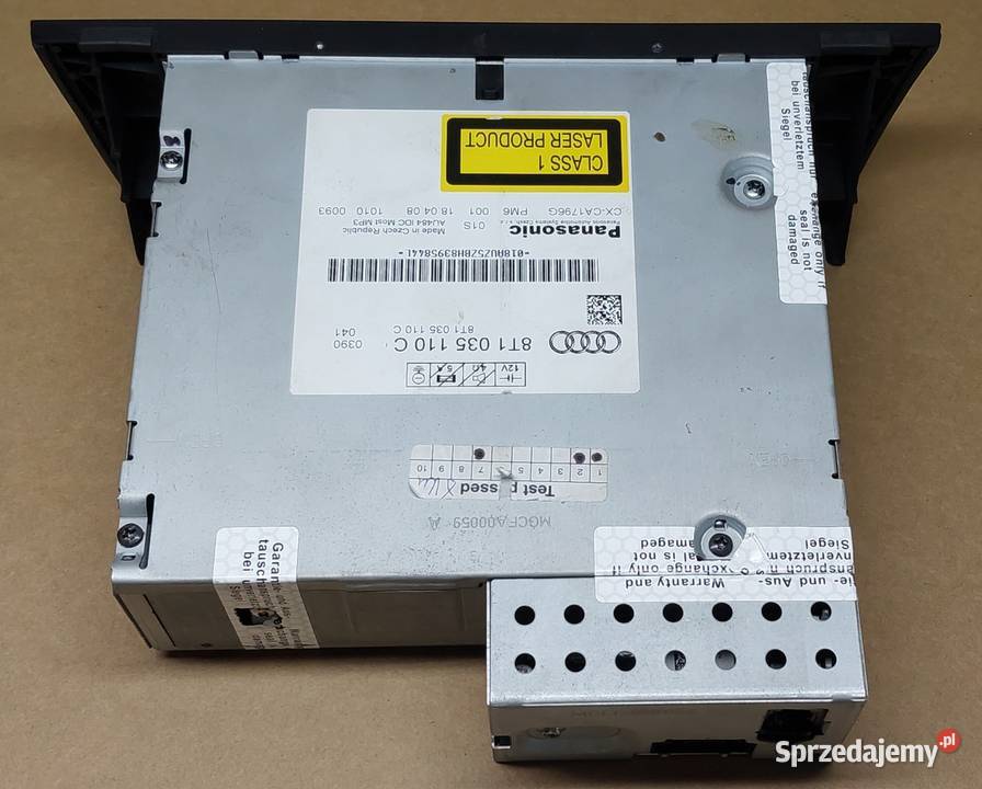 ZMIENIARKA PŁYT CD AUDI A5 8T A4 B8 8T1035110C dolnośląskie
