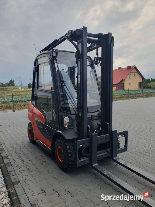 Wózek widłowy Linde H25T 2021r Kabina Przesuw małopolskie
