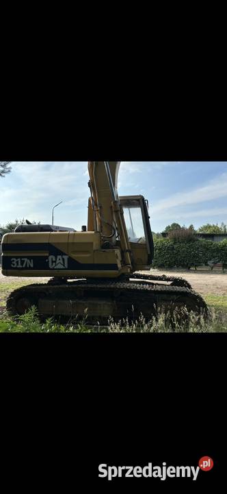 Sprzedam koparkę gąsienicową Caterpillar 317N Żabia Wola