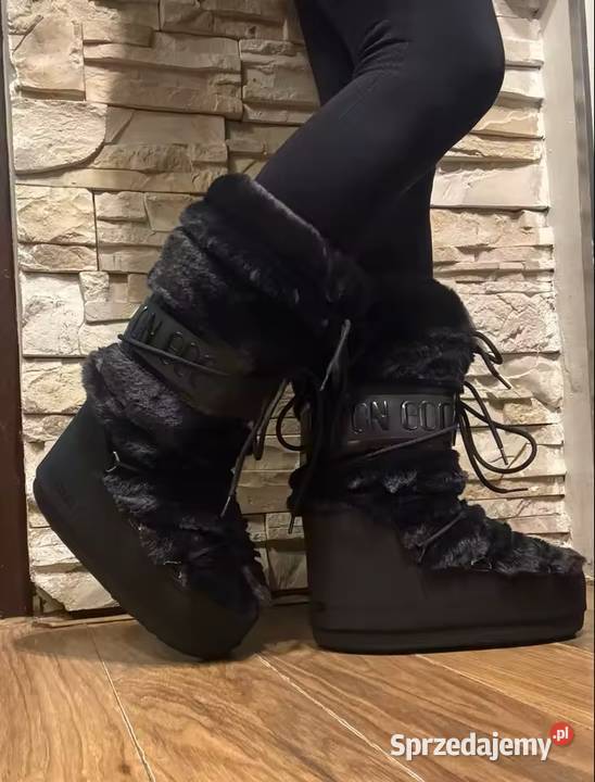 Futrzane śniegowce damskie zimowe r 3540 Świdnica sprzedam