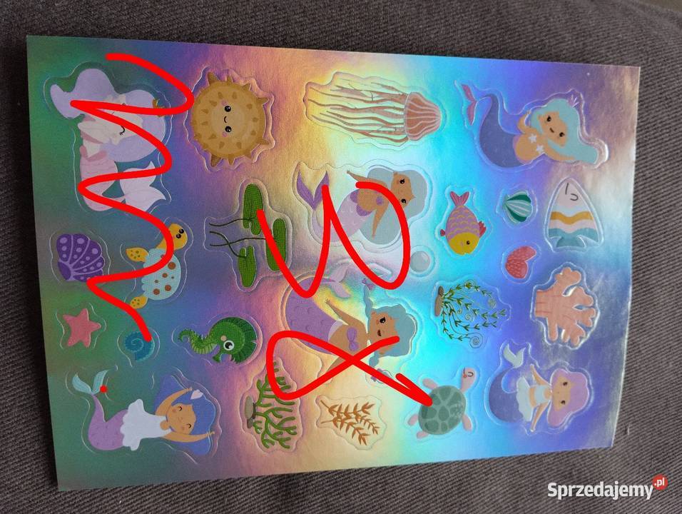 Syrenki i wodorosty naklejki Siemiatycze