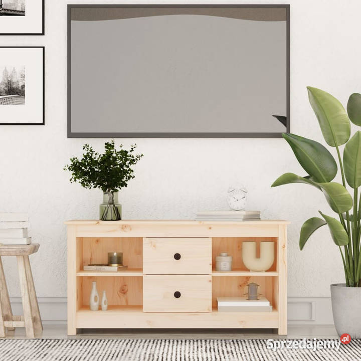 Szafka pod telewizor 103x365x52 lite drewno Warszawa