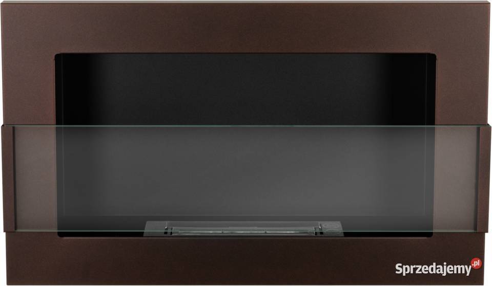BIOKOMINEK WISZACY Z SZYBA 900X400 Biokominek