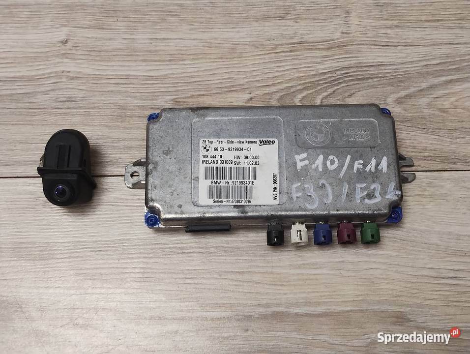MODUŁ STEROWNIK KAMERA TYLNA KOMPLET BMW 7 F01 pomorskie Gdańsk