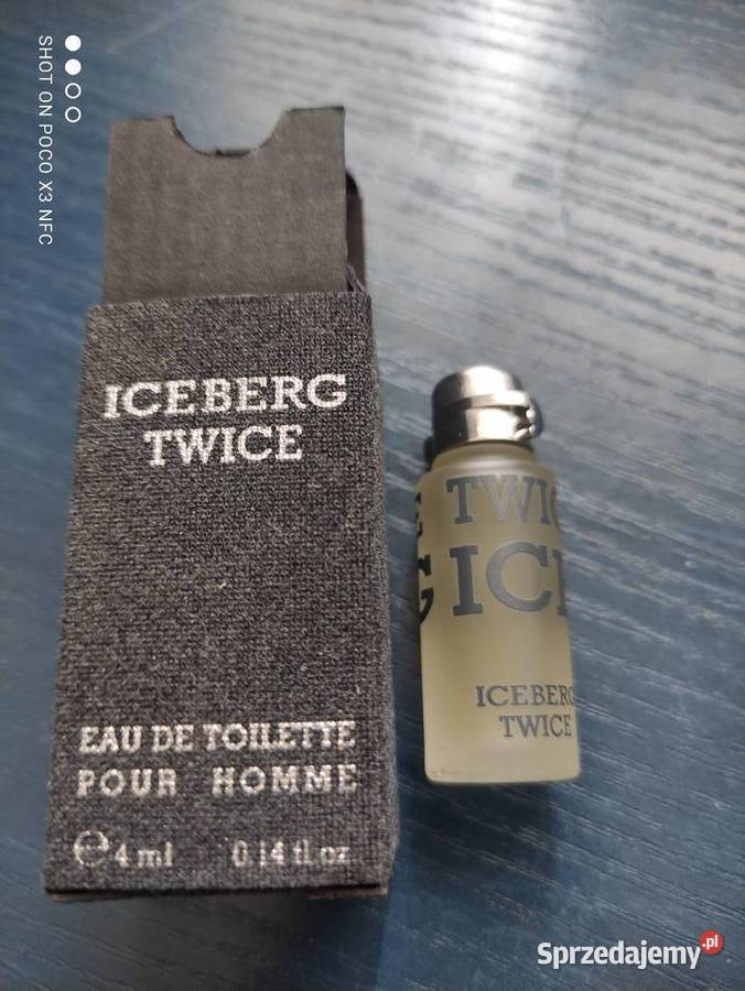 Perfumy Iceberg Twice for him 4ml eau de Piaseczno