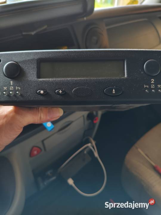 Tachograf analogowy szuflada łódzkie Lutomiersk