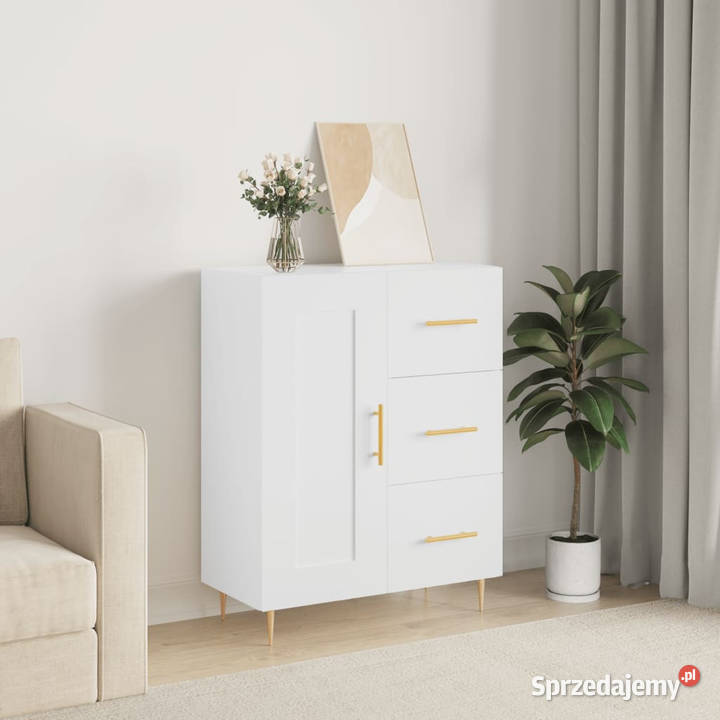 Szafka biała 695x34x90 materiał drewnopochodny Warszawa