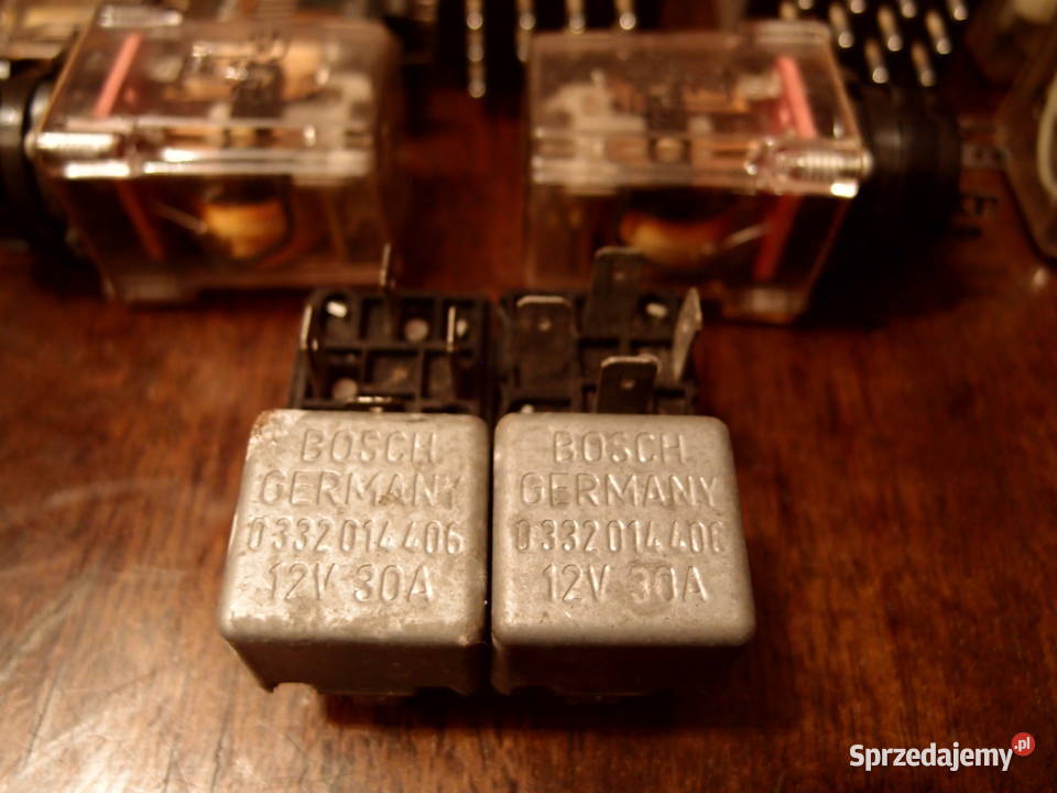 Przekaźniki Bosch 12V DC 30A 0332014406 4pin Łódź sprzedam