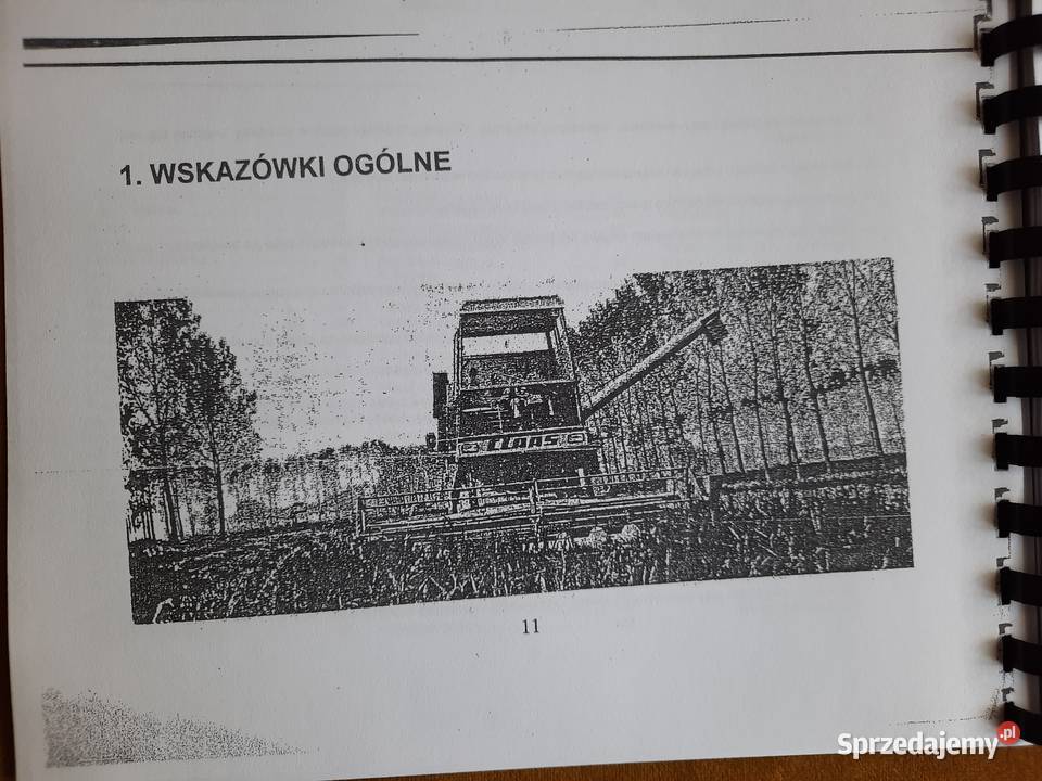 Instrukcja obsługi Claas Mercator 60 50 polsku Tomaszów Lubelski