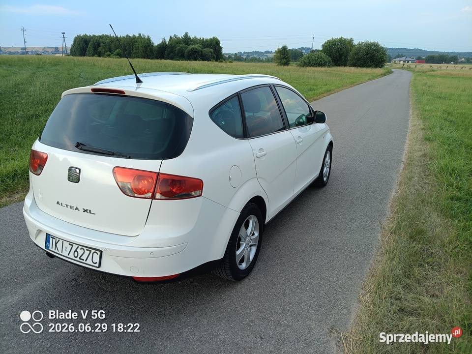 Seat Altea xl 19 TDI 105 welurowa tapicerka