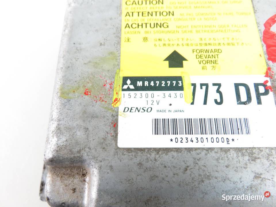 MODUŁ AIRBAG MITSUBISHI PAJERO III MR472773 Skrzynki bezpieczników