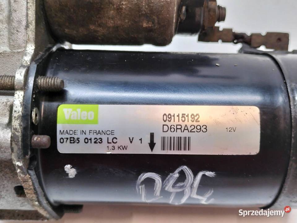 ROZRUSZNIK 09115192 16 16V Opel Astra III