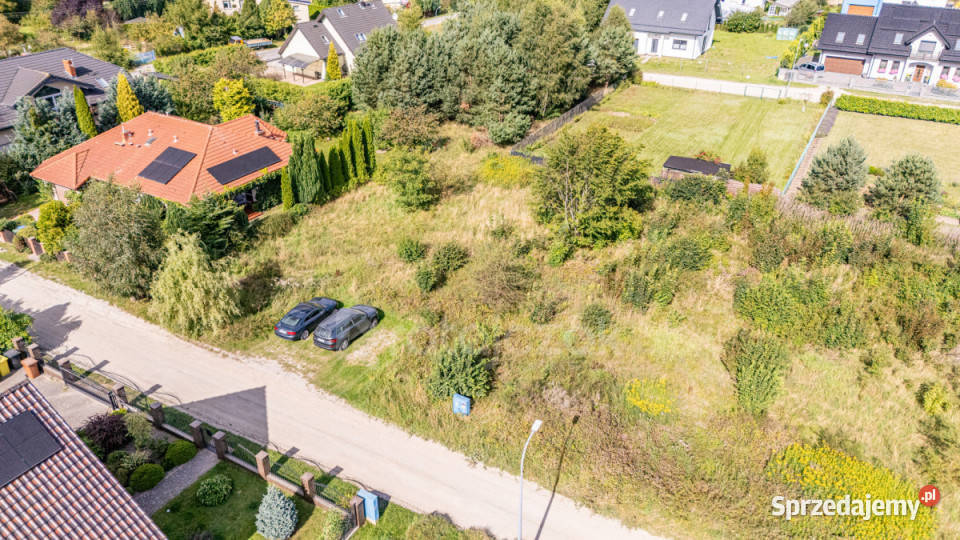 Działka na sprzedaż 849m2 Rekowo Górne Koralowa utwardzona sprzedam