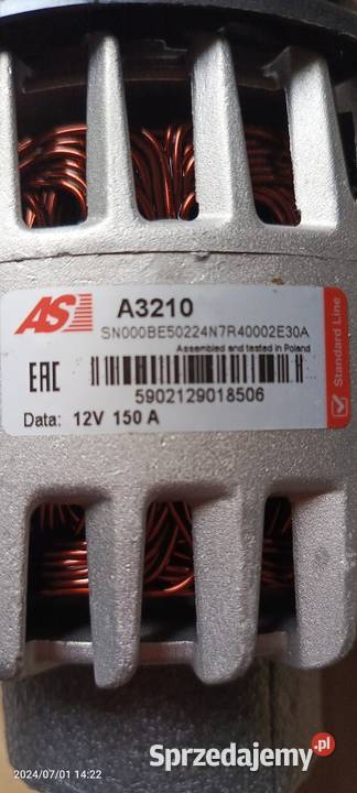 ALTERNATOR NOWY firmy AS A3210 PEUGOT CITROEN DS Tychy