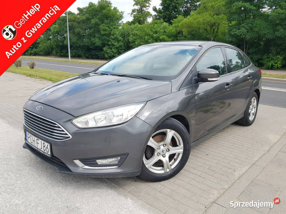 Ford Focus 15 TDCi Sedan Salon Polska Klima VAT marża Focus Włocławek
