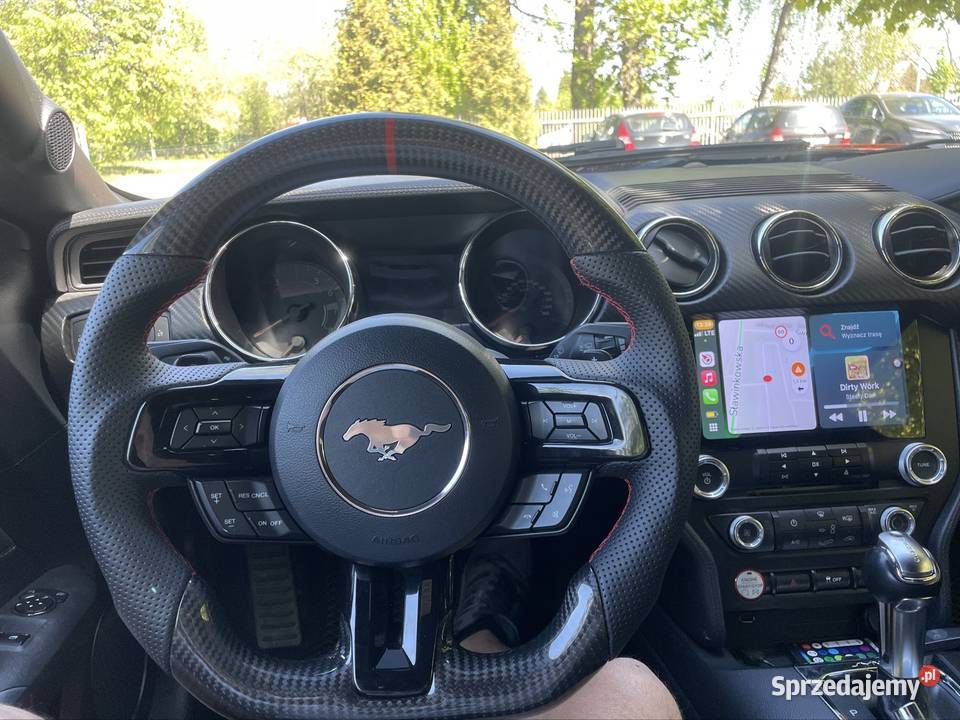 Ford Mustang 37 2016 automat duże radio CarPlay Mustang lubelskie Lublin
