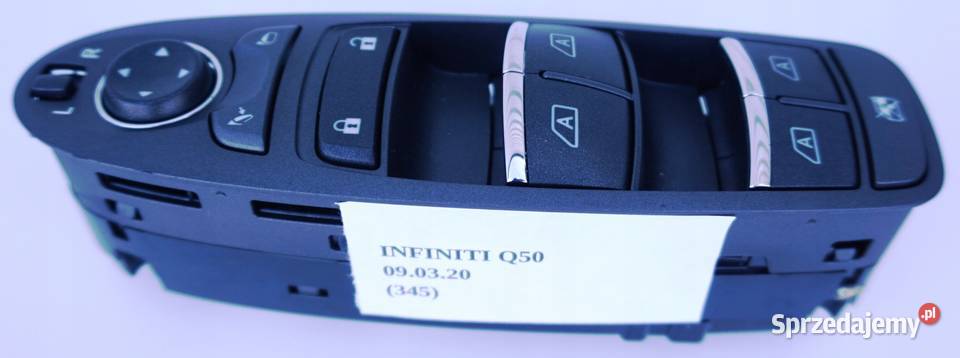 PRZEŁĄCZNIK SZYB PANEL LEWY PRZÓD INFINITI Q50 Nowy Tomyśl